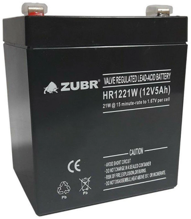 ZUBR HR 1221 W (12V, 5Ah)
